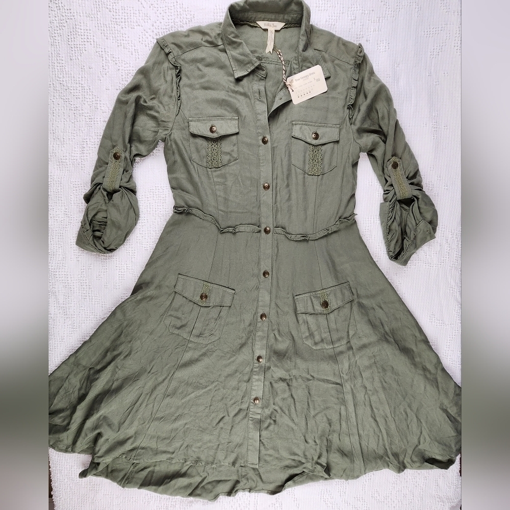 Matilda Jane NWT Green Tree Canopy Dress Size Medium - Picture 3 of 10